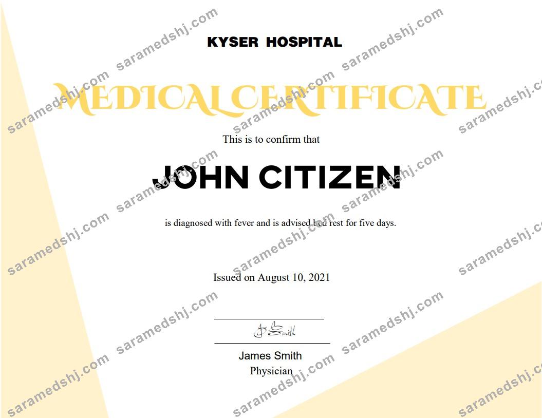 USA Medical cert Version 2